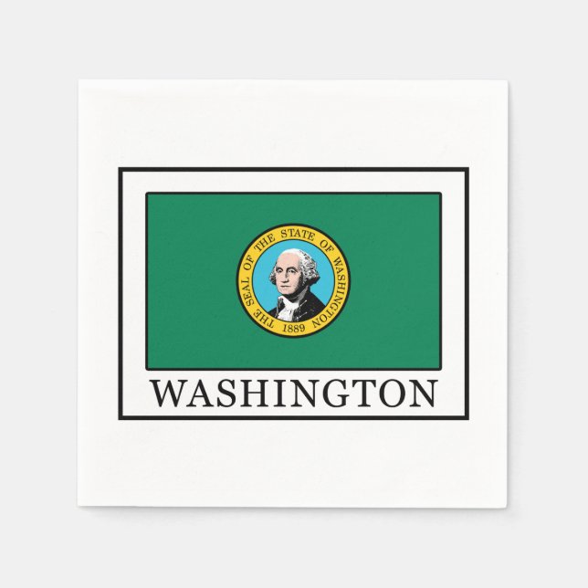 Serviettes Jetables Washington (Devant)