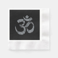 Yoga grunge de spiritualité de symbole d'OM