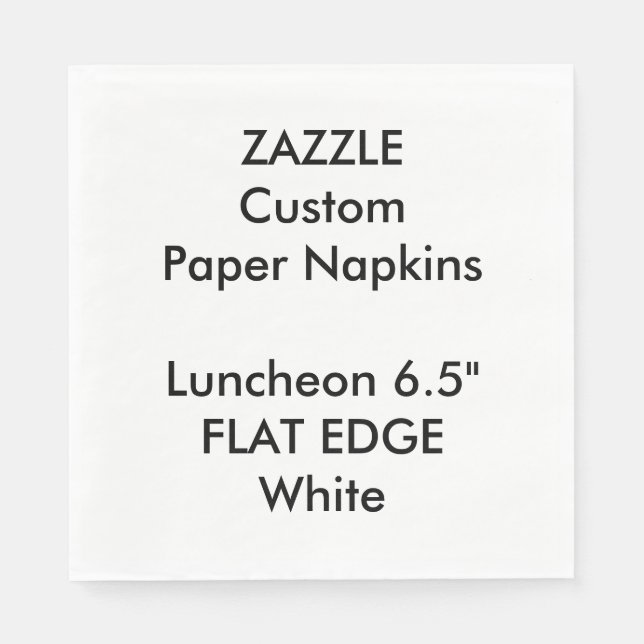 Serviettes Jetables Zazzle personnalisé Bordure Plate de déjeuner papi (Devant)