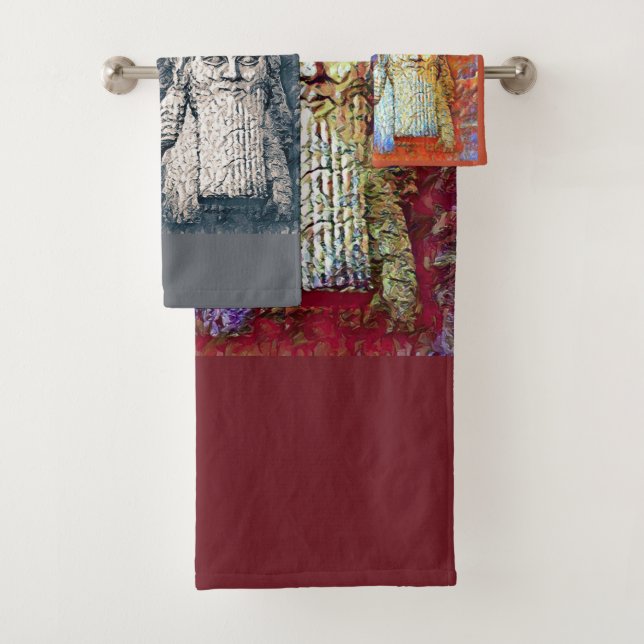 Serviettes Lamassu classiques (En situation)