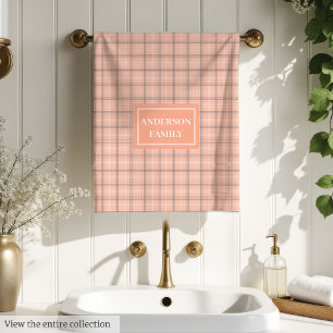 Serviettes pastel personnalisées, accent chic pour