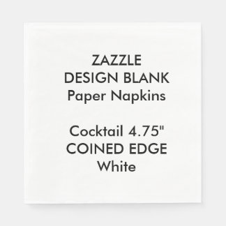 Serviettes personnalisées en papier à cocktail