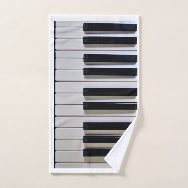 Serviettes pour piano (Serviette à main)