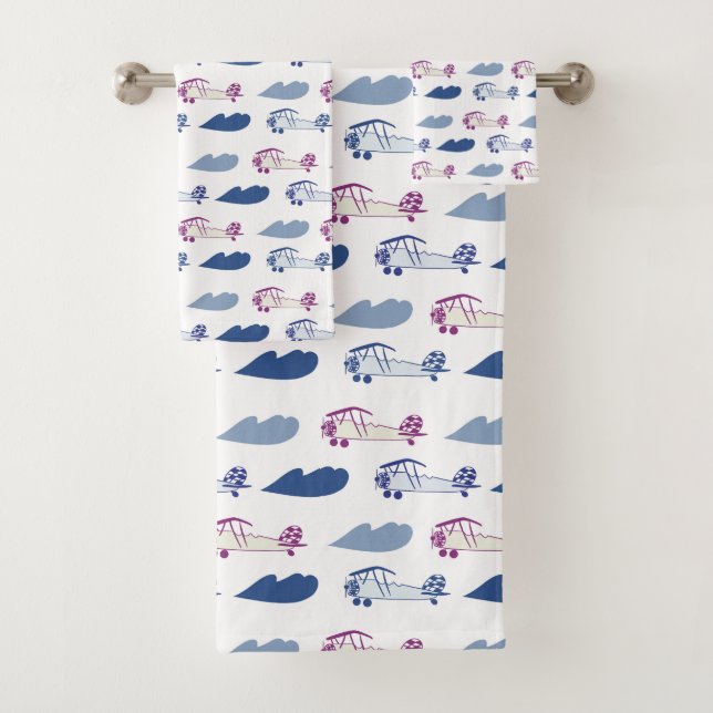 Serviettes Toy Avion (En situation)