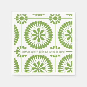 Servilleta de papel con krankño mexicano serviette