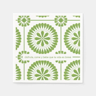 Servilleta de papel con krankño mexicano serviette