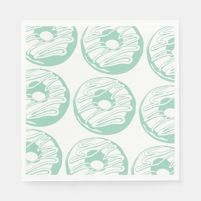 Servilleta de papel donuts  serviette (Vorderseite)