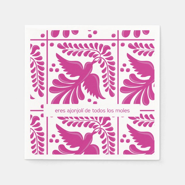 Servilleta de papel krankño mexicano serviette (Vorderseite)