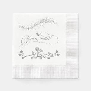 Servilleta de papel para boda serviette