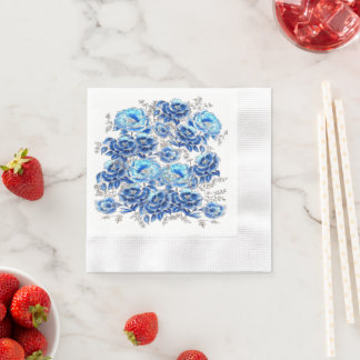 Servilletas blue serviette