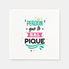 Servilletas papel Shakira - Perdón que te salpique Serviette