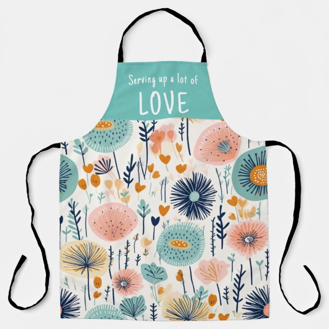 Servir beaucoup de tablier d'amour - JW Cadeaux (Recto)