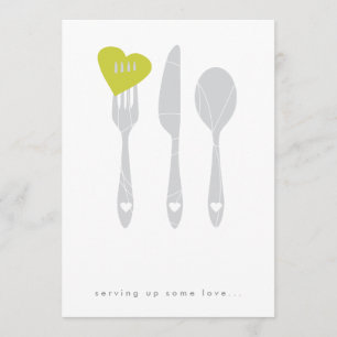 Servir une répétition d'amour Invitation au dîner