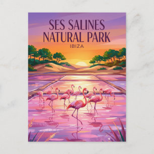 Ses Salines Naturpark Spanien Postkarte