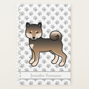 Sesam Shiba Inu Süßer Hund Und Pfoten & Text Planer