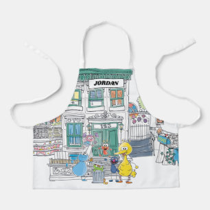 Sesame Pals Doodley Graphic Schürze