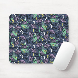 Sesame Sesame Count von Count Doodle Pattern Mousepad