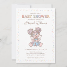Sesame Street Abby Cadabby Confetti Babydusche