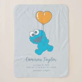 Sesame Street Cookie Monster Baby Birth Stats Sherpadecke