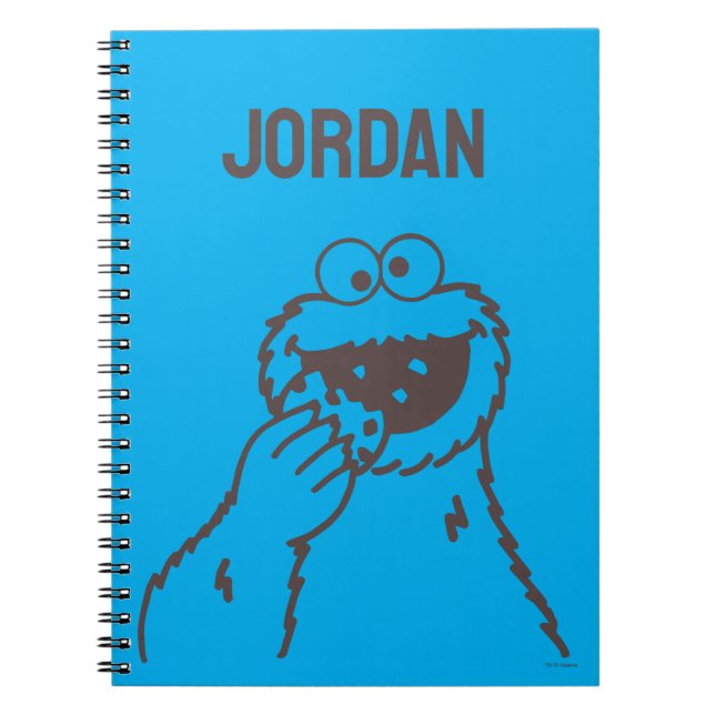 Sesame Street | Cookie Monster Hell Notizblock (Vorderseite)