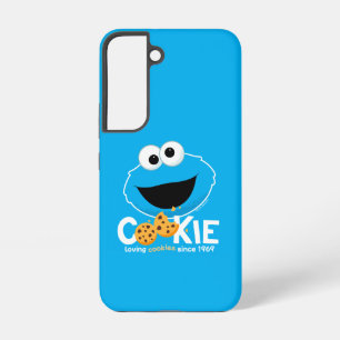Sesame Street Cookie Monster liebt Kekse Samsung Galaxy Hülle
