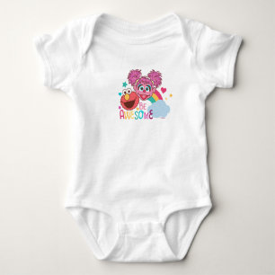 Sesame Street Elmo & Abby - Sei super Baby Strampler
