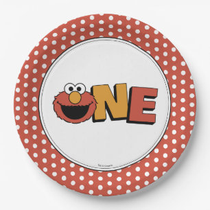 Sesame Street Elmo - Assiettes en Papier pour De