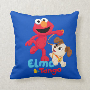 Sesame Street   Elmo & Tango laufen Kissen