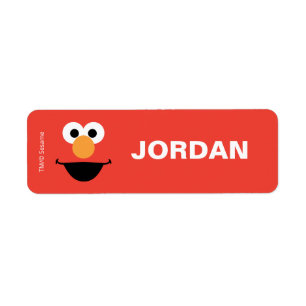 Sesame Street Elmo - Zurück zu Schullabels