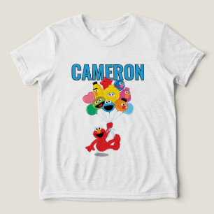 Sesame Street Elmos und Freunde Geburtstag Tri-Blend Shirt