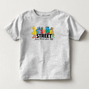 Sesame Street   Fluffige Freunde seit 1969 Kleinkind T-shirt