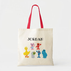 Sesame Street Freunde Schultafel Regenbogen Geburt Tragetasche
