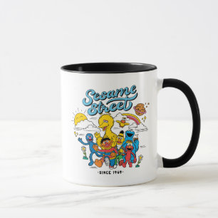 Sesame Street Freunde seit 1969 Tasse