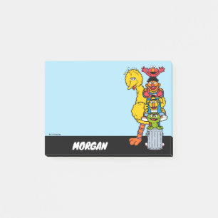 Sesame Street Fügen Sie Ihren Namen hinzu Post-it Klebezettel