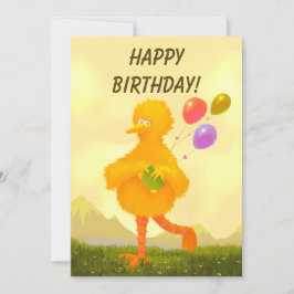 Sesame Street - Großer Vogel Einladung