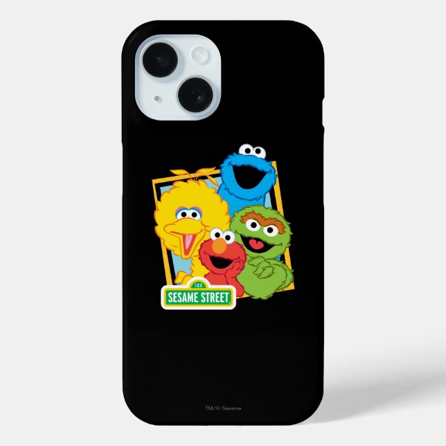 Sesame Street-Kumpel Case-Mate iPhone Hülle (Rückseite)
