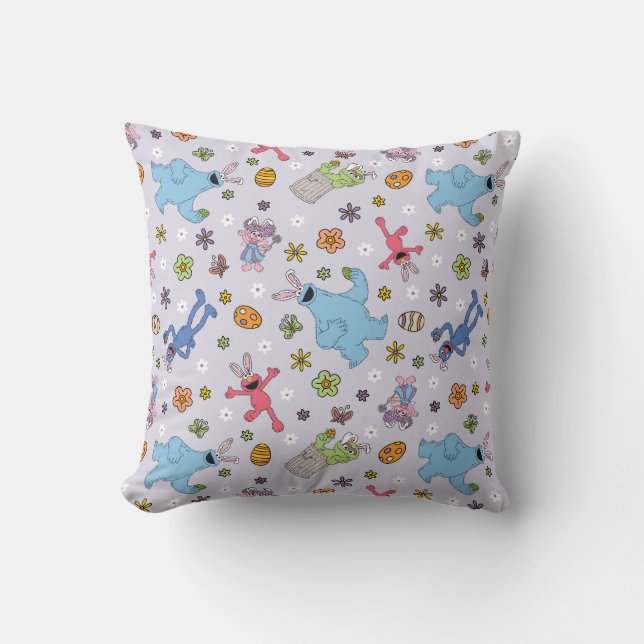 Sesame Street Oaster Bunny Pattern Kissen (Vorderseite)