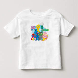 Sesame Street Ostereier Hunt Kleinkind T-shirt
