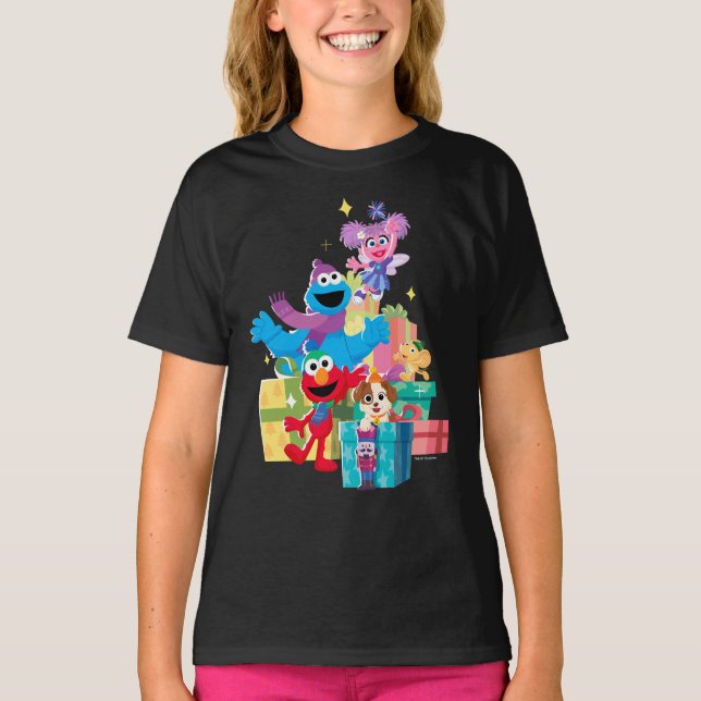 Sesame Street Pals and Presents T-Shirt (Vorderseite)
