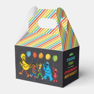 Sesame Street Pals   Birthday Balloons Fevor Box Geschenkschachtel