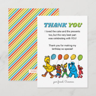 Sesame Street Pals | Birthday Balloons - Vielen Da Einladung