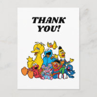 Sesame Street Pals Birthday Vielen Dank
