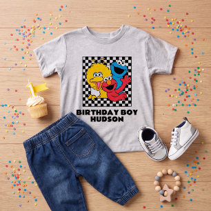 Sesame Street Pals Checkered Birthday Boy