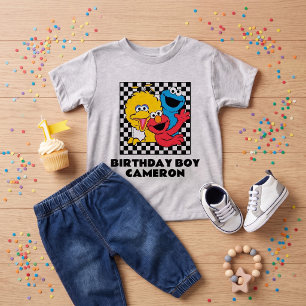 Sesame Street Pals Checkered Birthday Boy