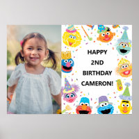 Sesame Street Pals Confetti Birthday Foto