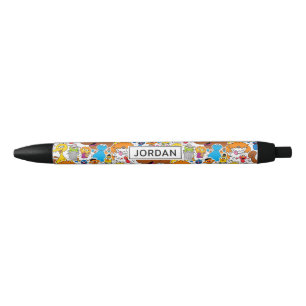Sesame Street Pals Doodley Pattern Name hinzufüg Kugelschreiber