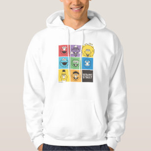 Sesame Street Pals   Farbblöcke Hoodie