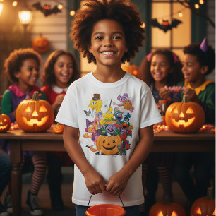 Sesame Street Pals Frohe Halloween T-Shirt