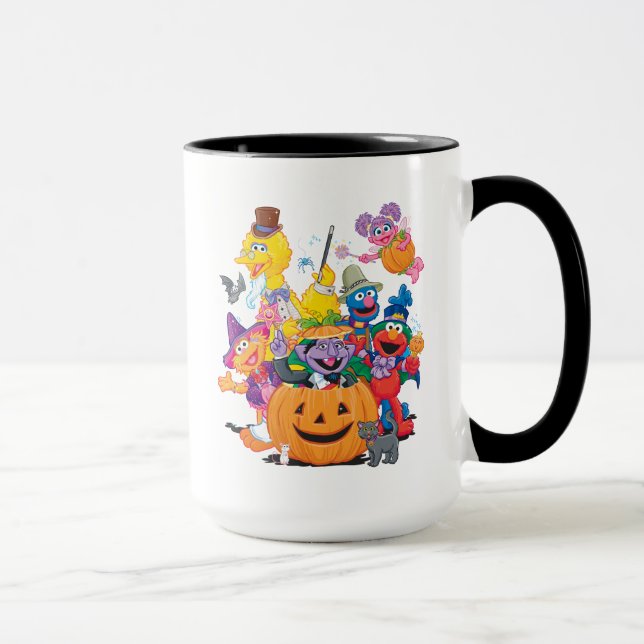 Sesame Street Pals | Frohe Halloween Tasse (Rechts)