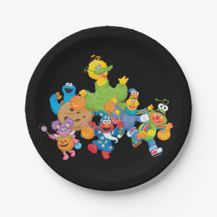Sesame Street Pals Halloween-Kostüme Pappteller
